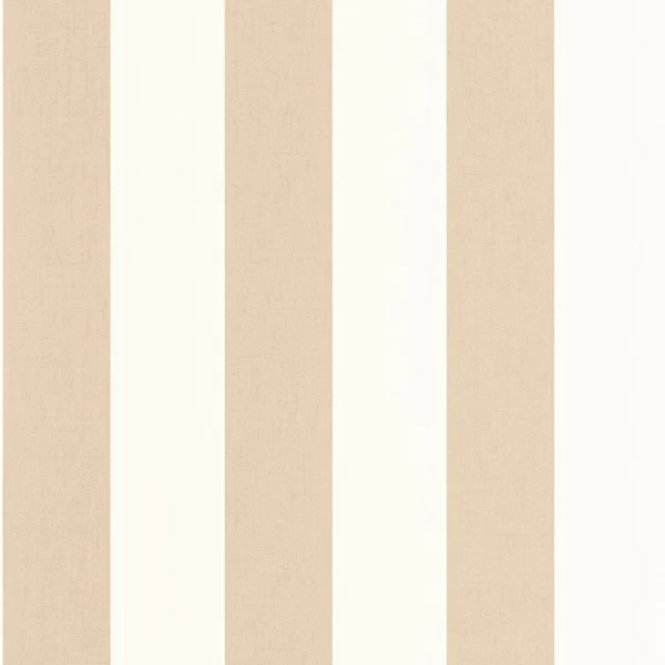 Linen Lines Wallpaper - Beige by neutral striped wallpaper from caselio