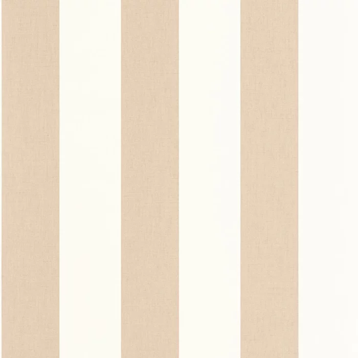 Linen Lines Wallpaper - Beige swatch