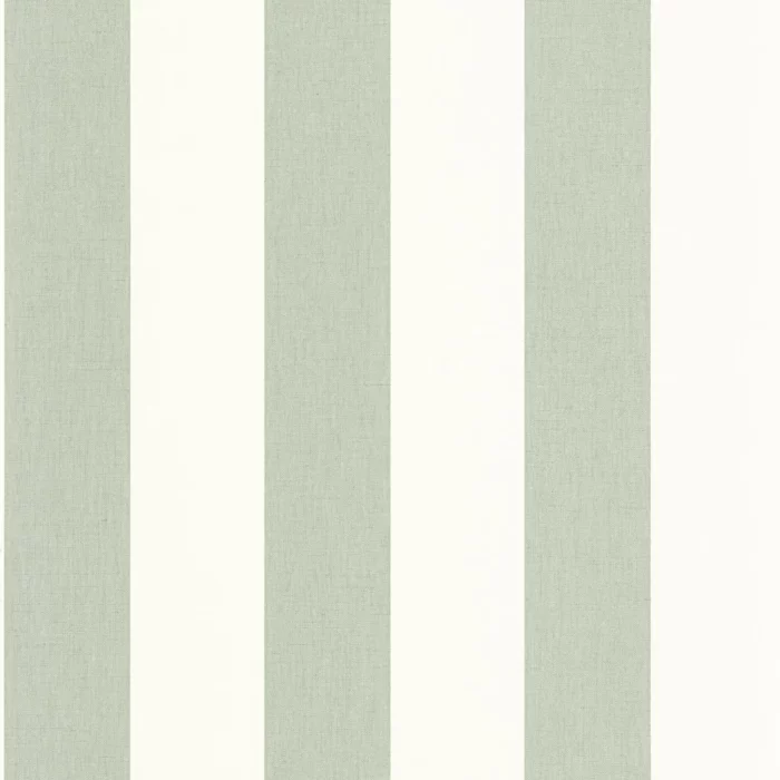 Linen Lines Wallpaper - Vert Amande swatch