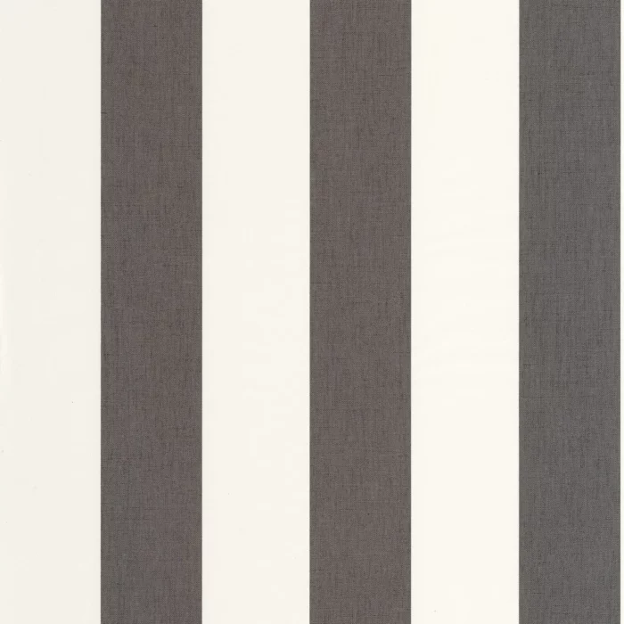Linen Lines Wallpaper - Noir swatch