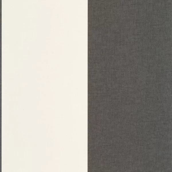 XXL Lines Wallpaper - Noir by black-grey striped wallpaper from caselio