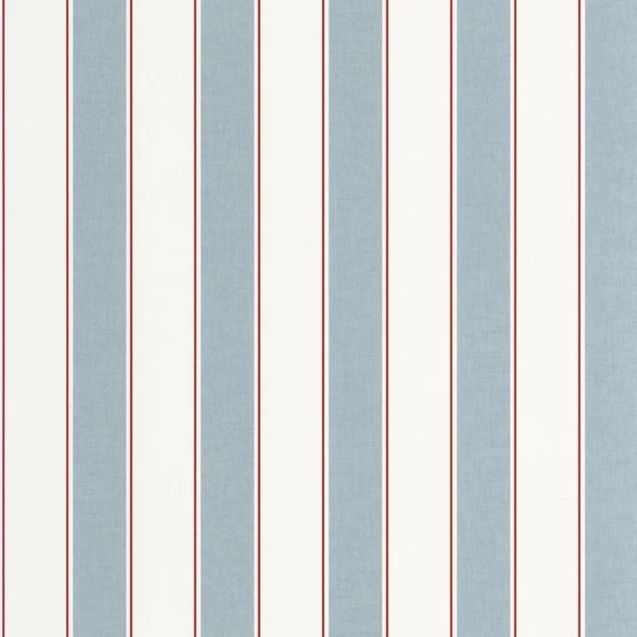 Classic Lines Wallpaper - Bleu Ciel swatch