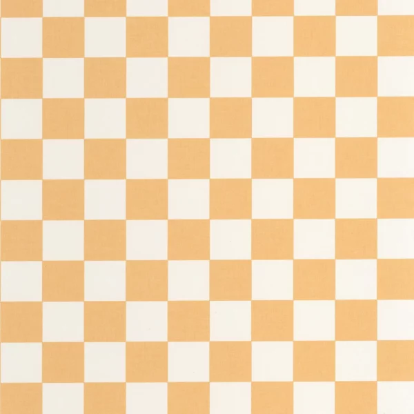 Checks Wallpaper - Jaune Soleil by yellow checked wallpaper from caselio