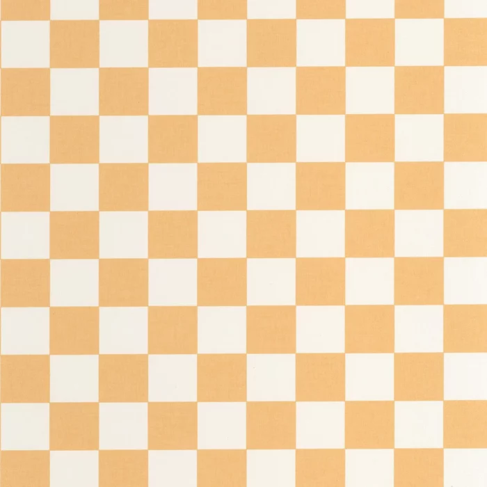 Checks Wallpaper - Jaune Soleil swatch