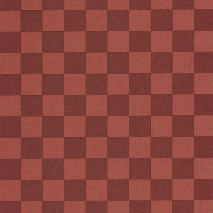 Checks Wallpaper - Bordeaux swatch