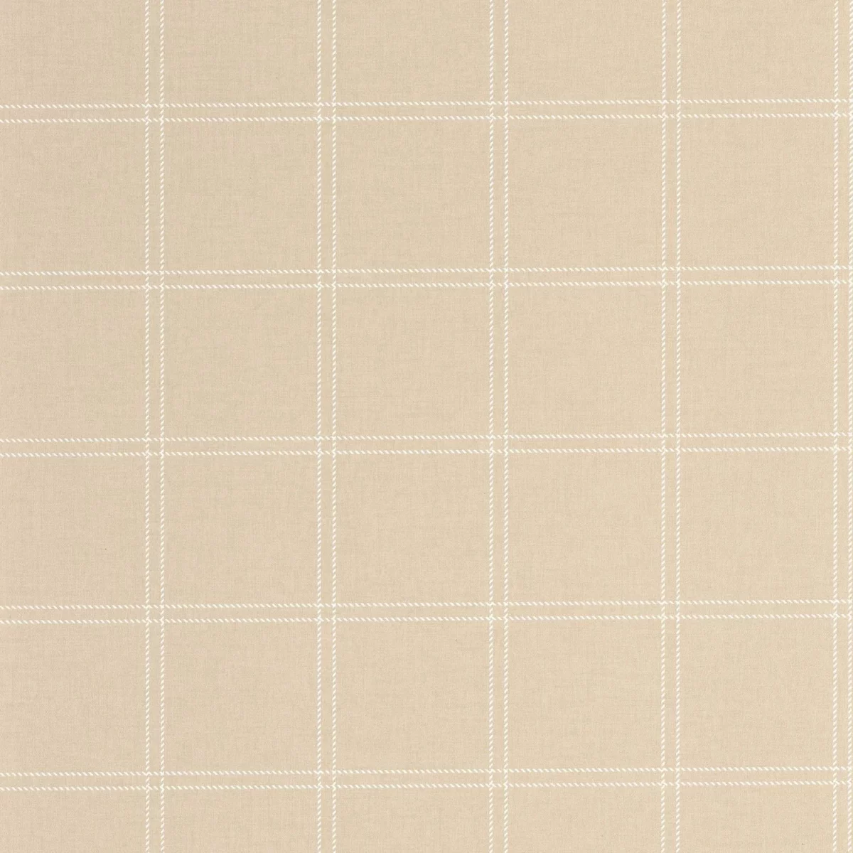 Fine Lines Wallpaper - Beige by neutral checked wallpaper from caselio