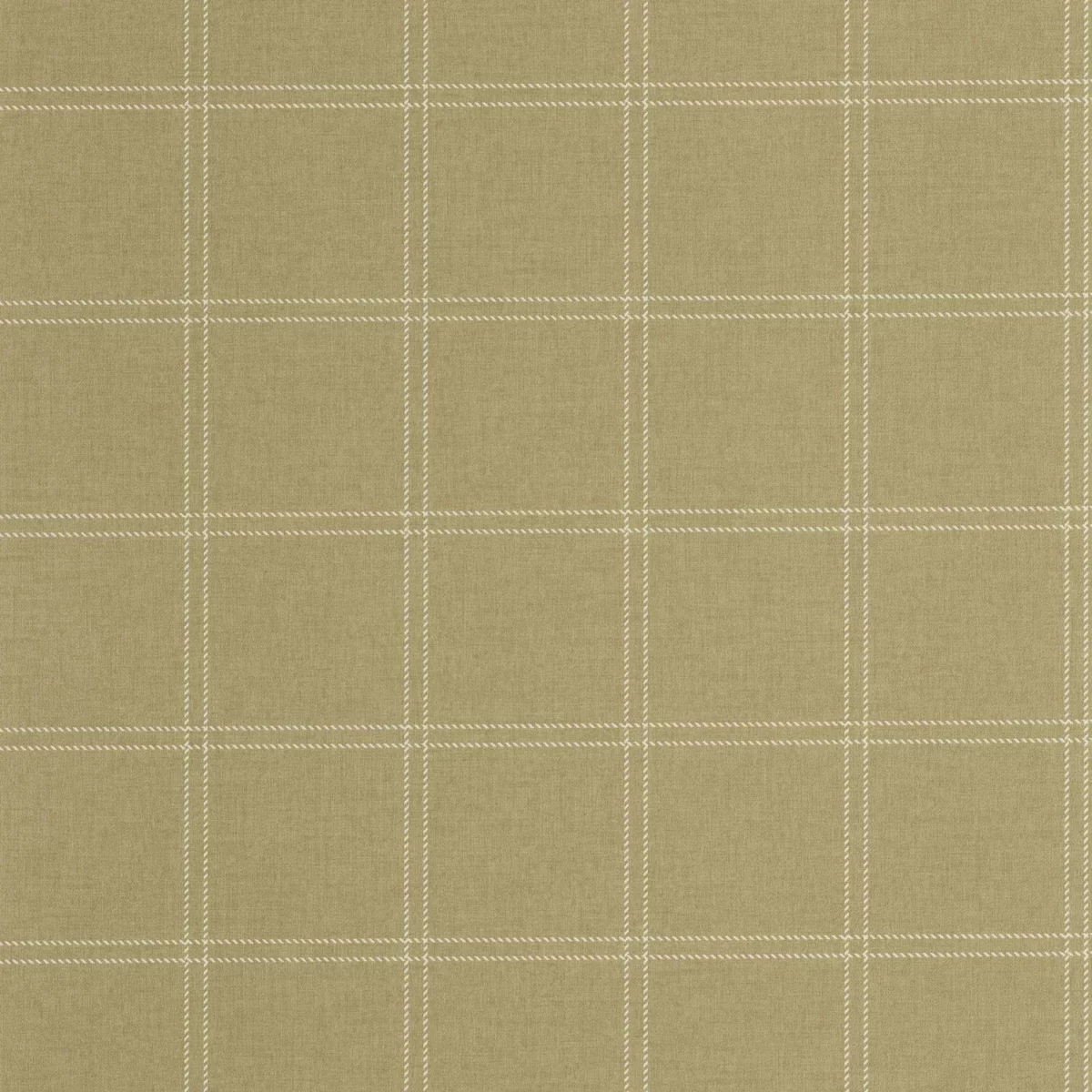 Fine Lines Wallpaper - Vert Olive by green checked wallpaper from caselio