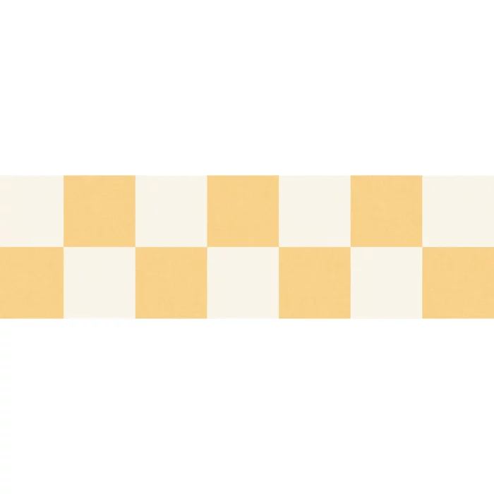 Checks Border - Jaune swatch