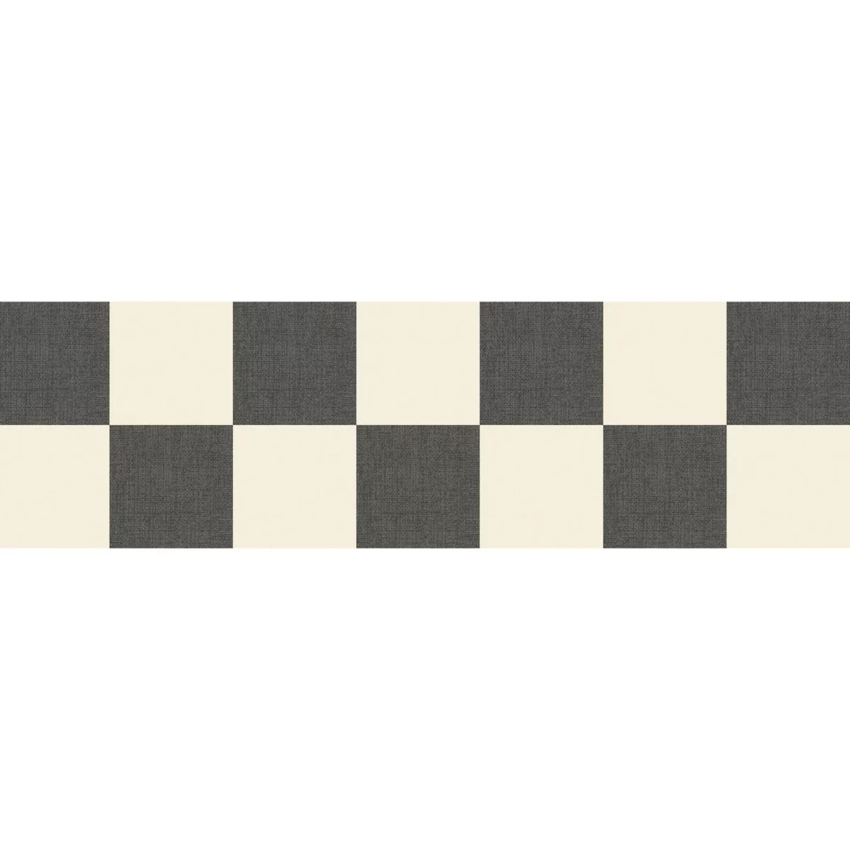 Checks Border - Noir by black-grey checked wallpaper from caselio