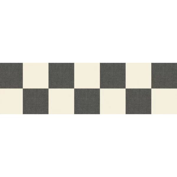 black-grey checked wallpaper from caselio