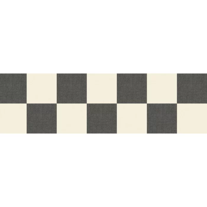 Checks Border - Noir swatch