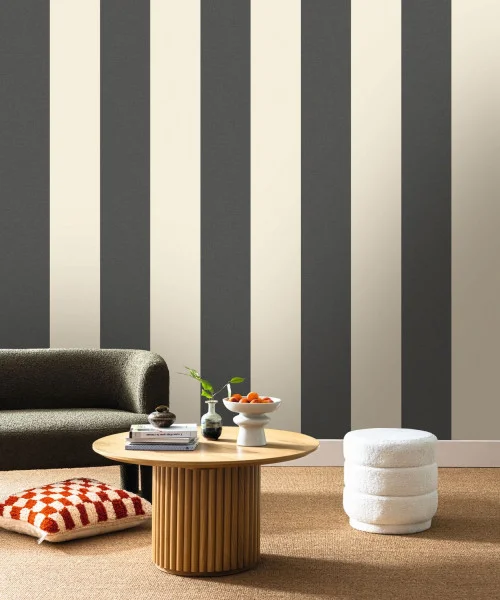 XXL Lines Wallpaper - Noir by XXL Lines Wallpaper - Noir from