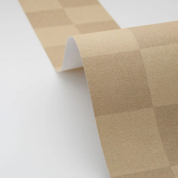 Checks Border - Vert Olive by Checks Border - Vert Olive from