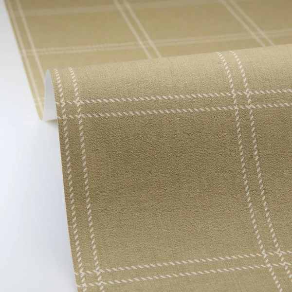 Fine Lines Wallpaper - Vert Olive by Fine Lines Wallpaper - Vert Olive from
