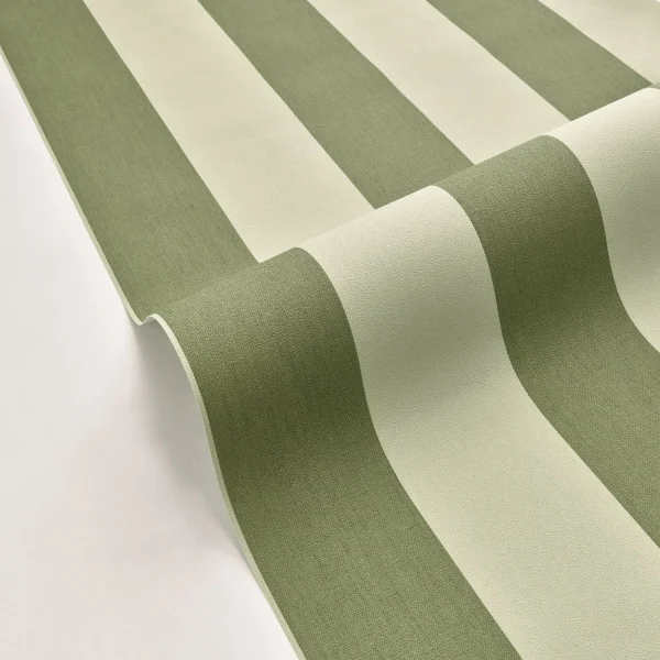Linen Lines Wallpaper - Kaki by Linen Lines Wallpaper - Kaki from