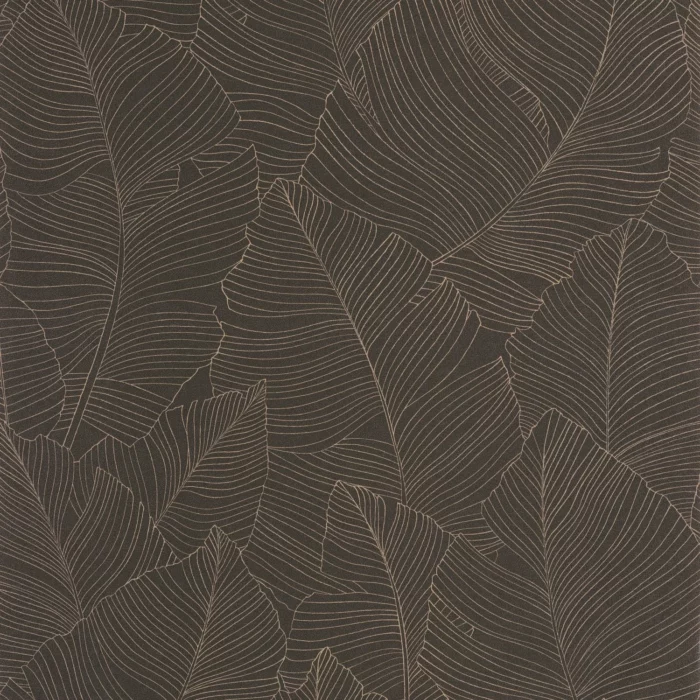 Vegetalia Wallpaper - Noir Sepia swatch