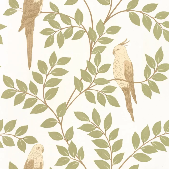 Equateur Wallpaper - Amande swatch