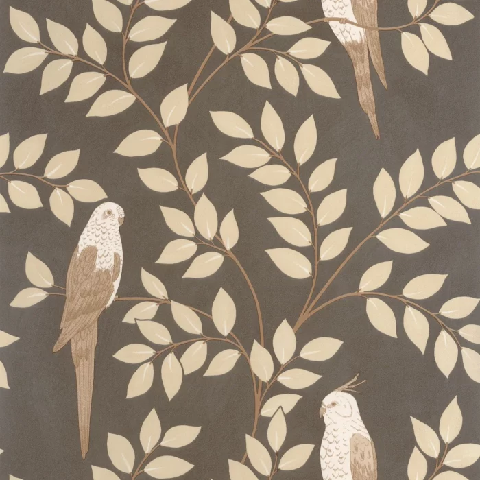 Equateur Wallpaper - Noir Sepia swatch