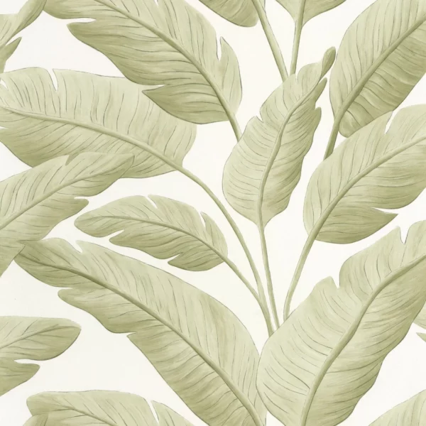 green botanical wallpaper from caselio