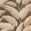 brown botanical wallpaper from caselio