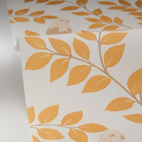 Equateur Wallpaper - Ocre by Equateur Wallpaper - Ocre from