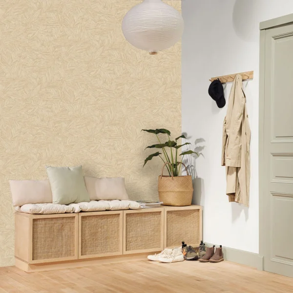 Archipel Wallpaper - Beige by Archipel Wallpaper - Beige from