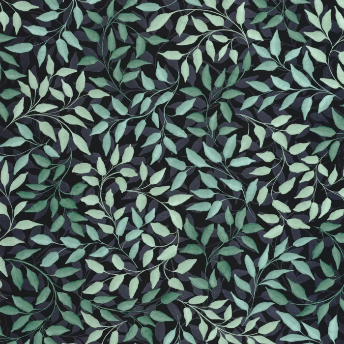 Printemps Wallpaper - Vert Emeraude Nacre swatch
