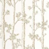neutral botanical wallpaper from caselio