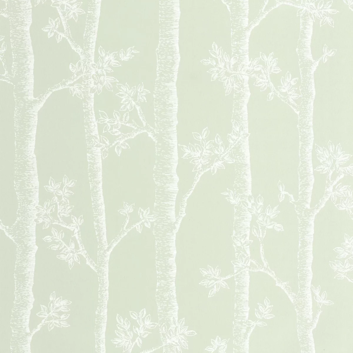 green botanical wallpaper from caselio