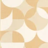 neutral geometric wallpaper from caselio