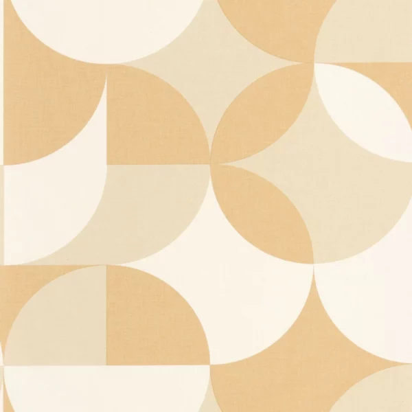 Charly Wallpaper - Beige by neutral geometric wallpaper from caselio