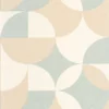 blue geometric wallpaper from caselio