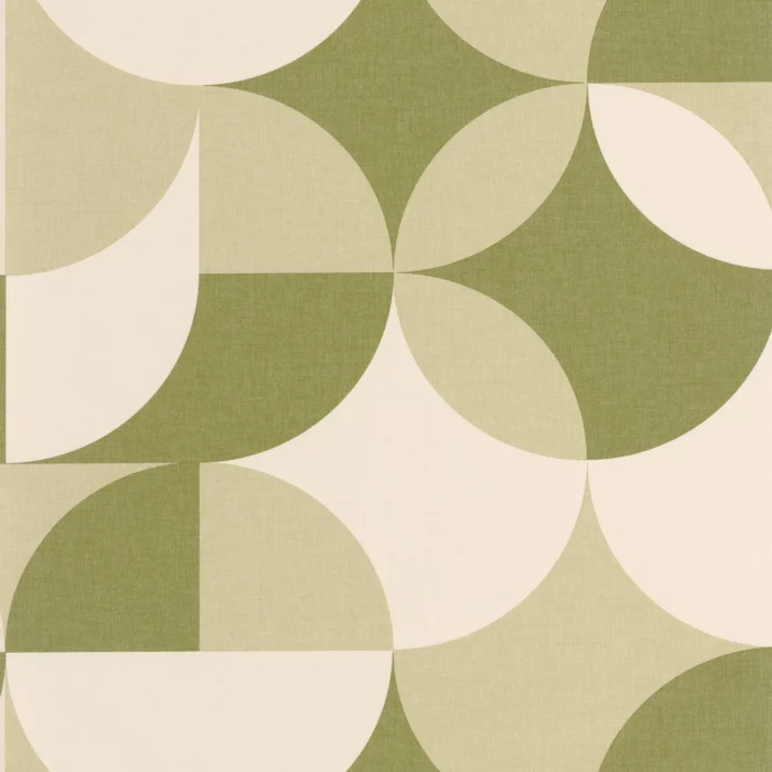 Charly Wallpaper - Vert Kaki swatch