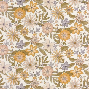 multicolour botanical wallpaper from caselio