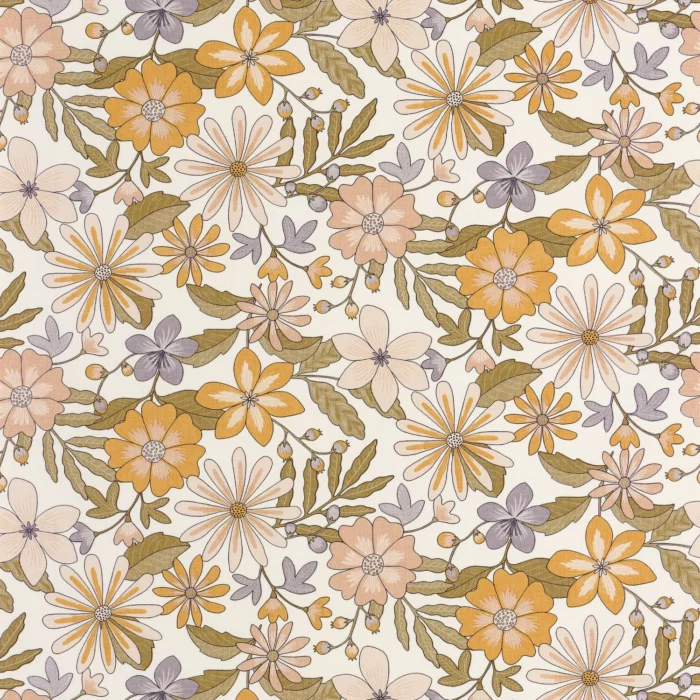 Emy Wallpaper - Violet Vert swatch