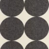 black-grey geometric wallpaper from caselio
