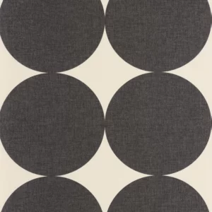 black-grey geometric wallpaper from caselio