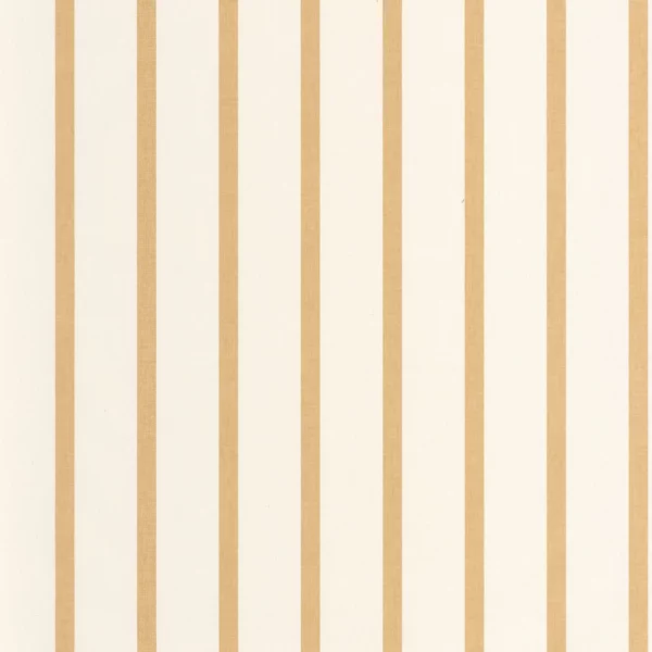 Katy Wallpaper - Marron by yellow striped wallpaper from caselio