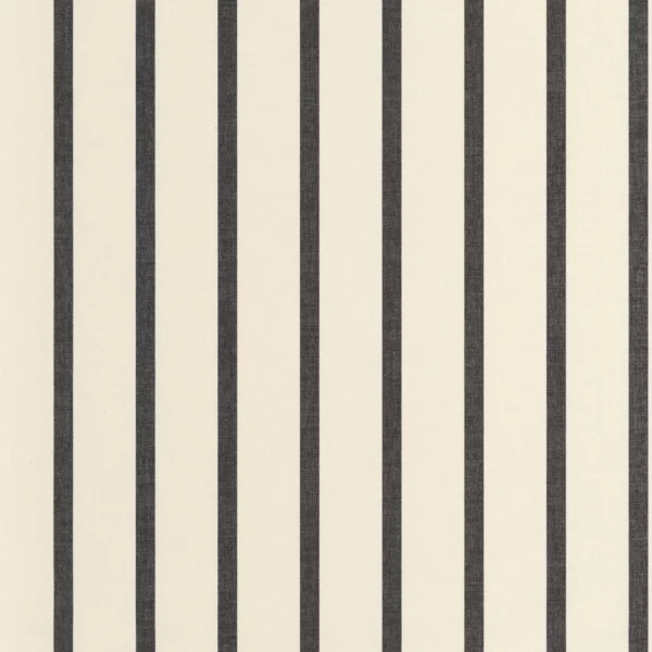 Katy Wallpaper - Noir by black-grey striped wallpaper from caselio