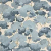 blue botanical wallpaper from caselio