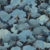 blue botanical wallpaper from caselio