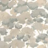 neutral botanical wallpaper from caselio