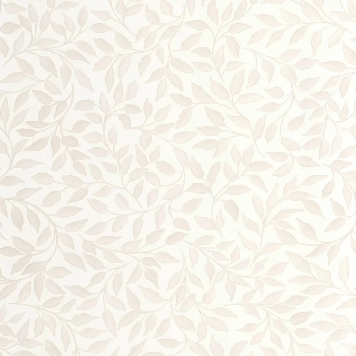 Printemps Wallpaper - Blanc Nacre swatch
