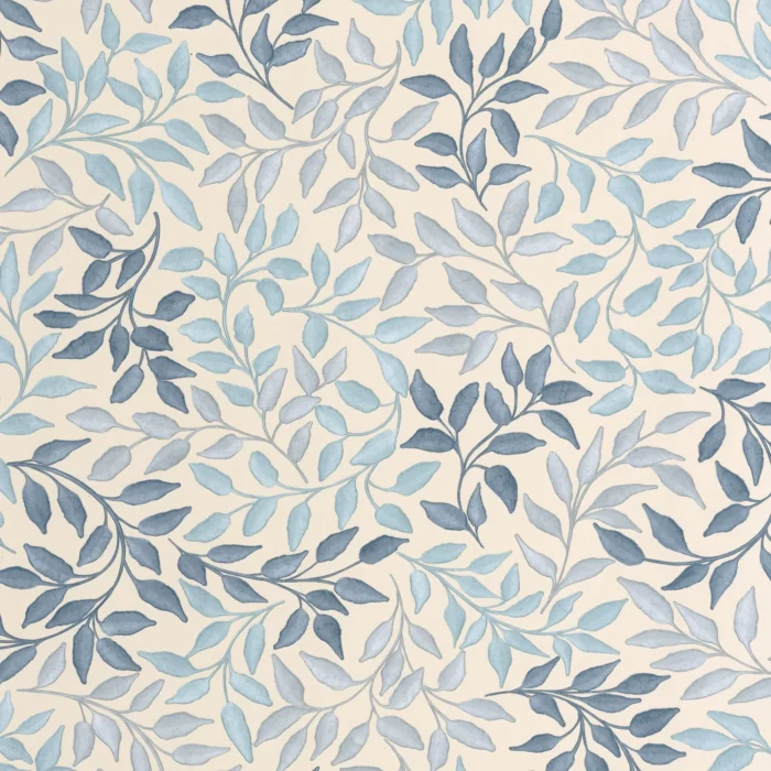 Printemps Wallpaper - Bleu swatch