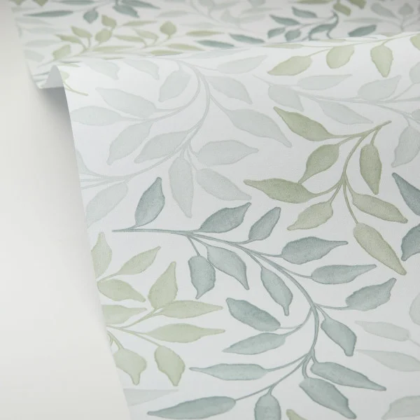 Printemps Wallpaper - Vert Bleu by Printemps Wallpaper - Vert Bleu from