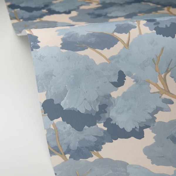 Ete Wallpaper - Bleu Beige by Ete Wallpaper - Bleu Beige from