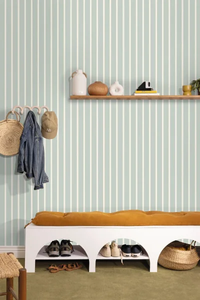 Katy Wallpaper - Bleu by Katy Wallpaper - Bleu from