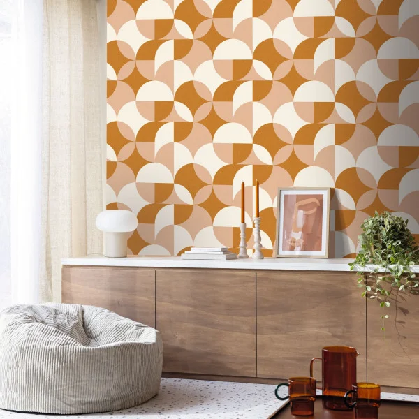 Charly Wallpaper - Orange Rose by Charly Wallpaper - Orange Rose from