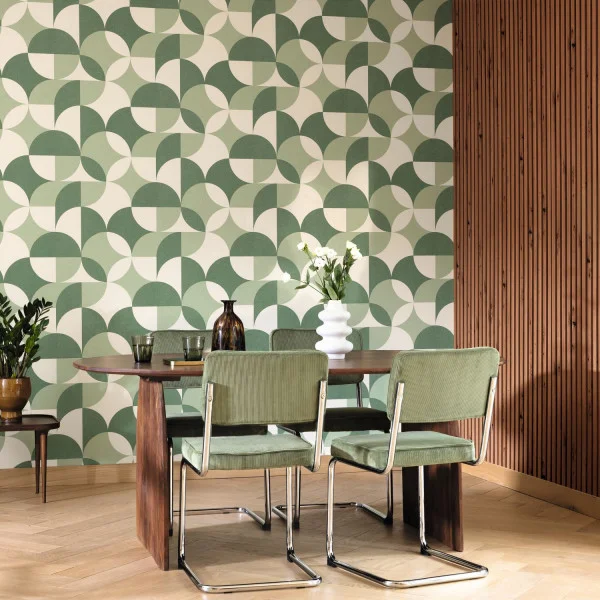 Charly Wallpaper - Vert Emeraude by Charly Wallpaper - Vert Emeraude from