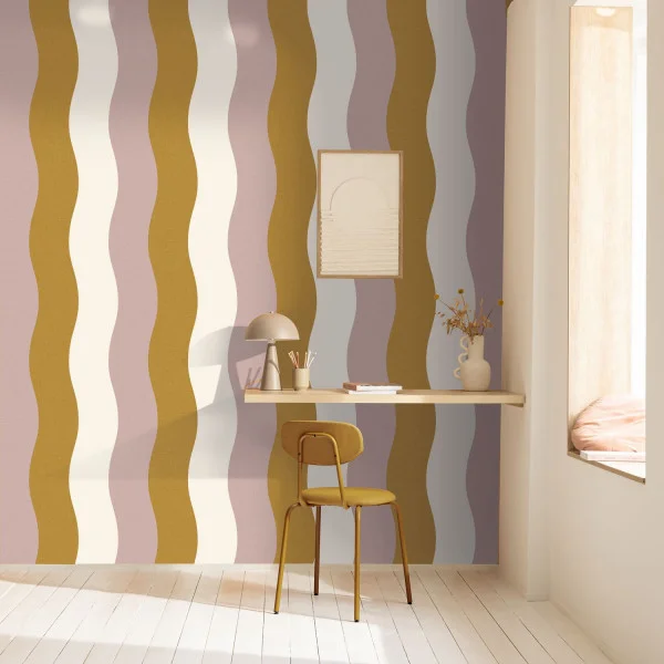Sandy Wallpaper - Violet Vert by Sandy Wallpaper - Violet Vert from